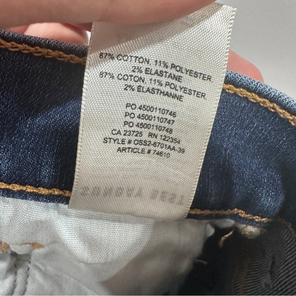 Sunday Best High Rise Blue Denim Jeans size 0 - Picture 8 of 8